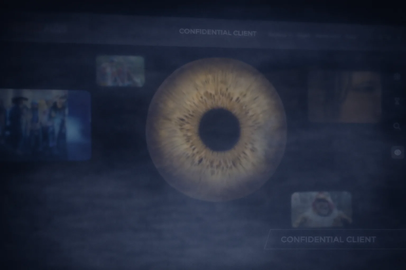 Confidential client visual for a premium advertising platform.
